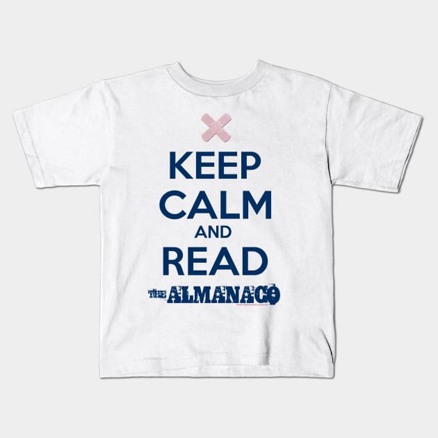 KEEP CALM AND READ Kids T-Shirt by FREESA